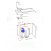 2 in 1 Toilet Basin Combo Combined Toilet and Sink