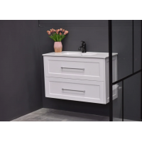 Vanity - Jess Series H900 Wall Hung White - 100% Water Proof