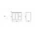Cabinet - Jess Series 900mm White