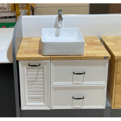 Cabinet - Elite Series Pinewood - 100% Water Proof 800mm white