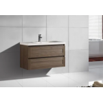 Vanity - Vela Series 1200 White Acrylic Basin With Double Drawers
