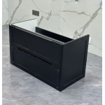 Vanity - Jess Series Wall Hung Black - 100% Water Proof
