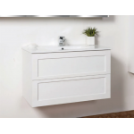 Vanity - Jess Series Wall Hung White - 100% Water Proof