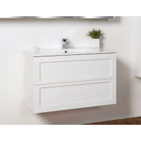 Vanity - Jess Series Wall Hung White - 100% Water Proof