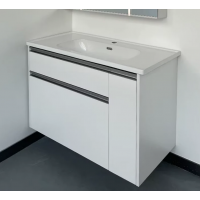 Vanity - Multiple Plywood Vanity in White Color - 100% Water Proof