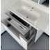 Vanity - Multiple Plywood Vanity in White Color - 100% Water Proof