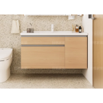 Vanity - Multiple Plywood Vanity in Wooden Color - 100% Water Proof