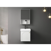 Vanity - French design aluminum bathroom vanity quick installation