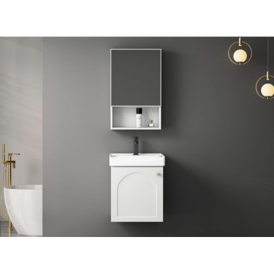 Vanity - French design aluminum bathroom vanity quick installation