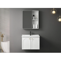 Vanity - French design aluminum bathroom vanity quick installation