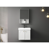Vanity - French design aluminum bathroom vanity quick installation