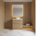 Vanity - Etham Series with Stone Top 900mm - Wood