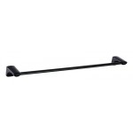 Towel Rail - Round Satin Black Series Single Bar