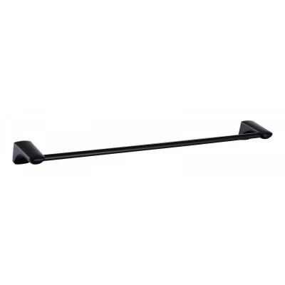 Towel Rail - Round Satin Black Series Single Bar