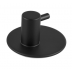 Robe Hook - Round Wall Hung Series 2200-01Matt Black