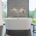 Freestanding Bath Royce Oval 1800mm 