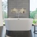 Freestanding Bath Royce Oval 1500mm