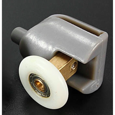 Shower Door Roller - Single Bottom P02