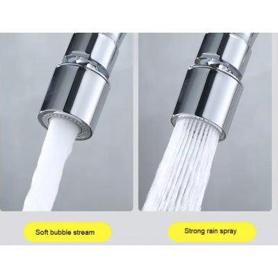 Universal splash filter faucet 