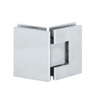 Shower Door Hinges, 135 Degree, Glass to Glass