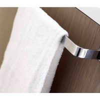 Vanity Towel rack space - Stainless Steel