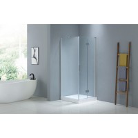 Shower Glass - Doris Series 2 Sides (900x900x1900mm) Pivot Door