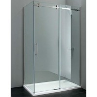 Shower Glass - Rock Series 2 Sides Frameless Glass (1170x770x2100mm)