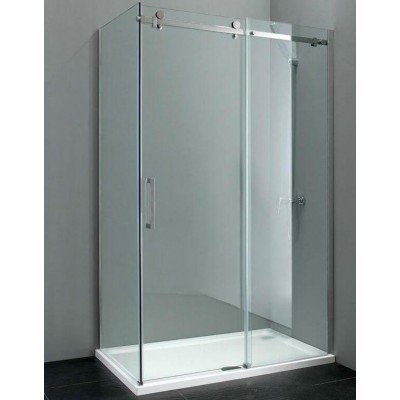 Shower Glass - Rock Series 2 Sides Frameless Glass (1170x970x2100mm)