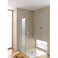 Shower Glass - Rock Series 970mm side panel