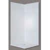 2 side shower liner