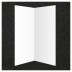 Shower Glass - Kora Series 2 Sides Frameless Glass Set (1200x1000x1900mm) - Black Shower Glass - Kora Series 2 Sides Frameless Glass Set (1200x1000x1900mm) - Black