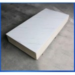 PVC UV Marble Stone Board - White Net Color 