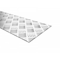 ALUMINIUM CHECKER PLATE 1220x1220 2.5mm