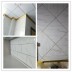 PVC UV Marble Stone Board - White Stone Net Color