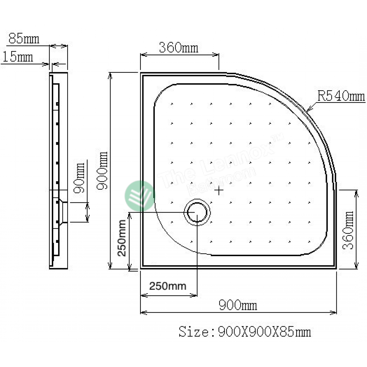ShowerBox Hydro Series (900x900x1900mm)lennoxbathroomauckland