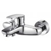 Chrome Bath Hot&Cold Water Mixer Tap Faucet with Hand Shower Set for Bathroom 4 2095a