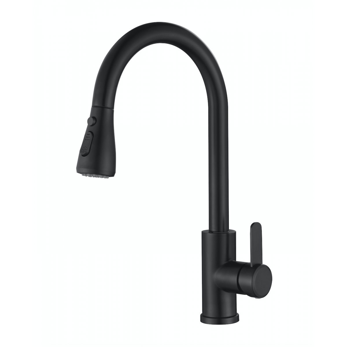 Kitchen Sink Mixer Round Series M82 Matt Blacklennoxbathroom