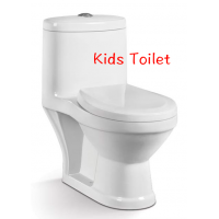 Children sanitary ware small size washdown one piece kid toilet - P Pan