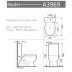 Bathroom Combo With 800mm Wall Hung Vanity