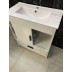 Vanity - Dekkor Series Plywood L700 Gloss White (Slim Top)  - 100% Water Proof