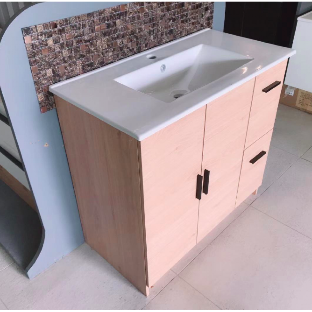Vanity Misty Series 900F Wooden Color 100 Water Proof