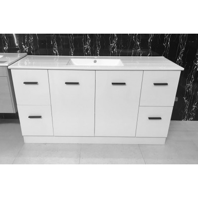 Vanity - Misty Series Free Standing 1500F White - 100% Water Proof
