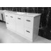 Vanity - Misty Series Free Standing 1500F White - 100% Water Proof