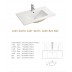 Vanity - Etham Series 700mm Grain Wood