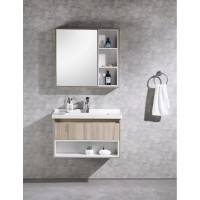 Vanity - Poli Series 900 Wood Grain And White - 100% Water Proof