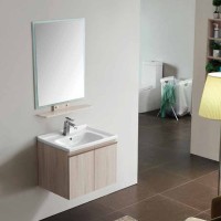 Vanity - Asron Series 600 Wood Grain And White