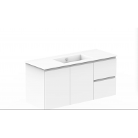 Vanity - Heron Series Plywood N1200 in White Color - 100% Water Proof