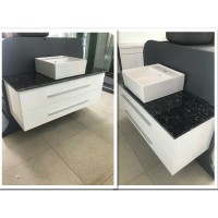 Vanity - Misty Series 1200 White Cabinet With Stone Top