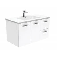 Vanity - Asron Series 100% Water Proof Plywood 900mm White 