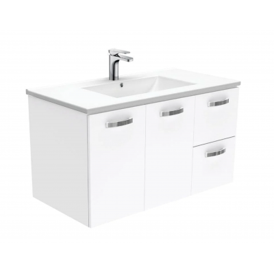 Vanity - Asron Series 100% Water Proof Plywood 900mm White 